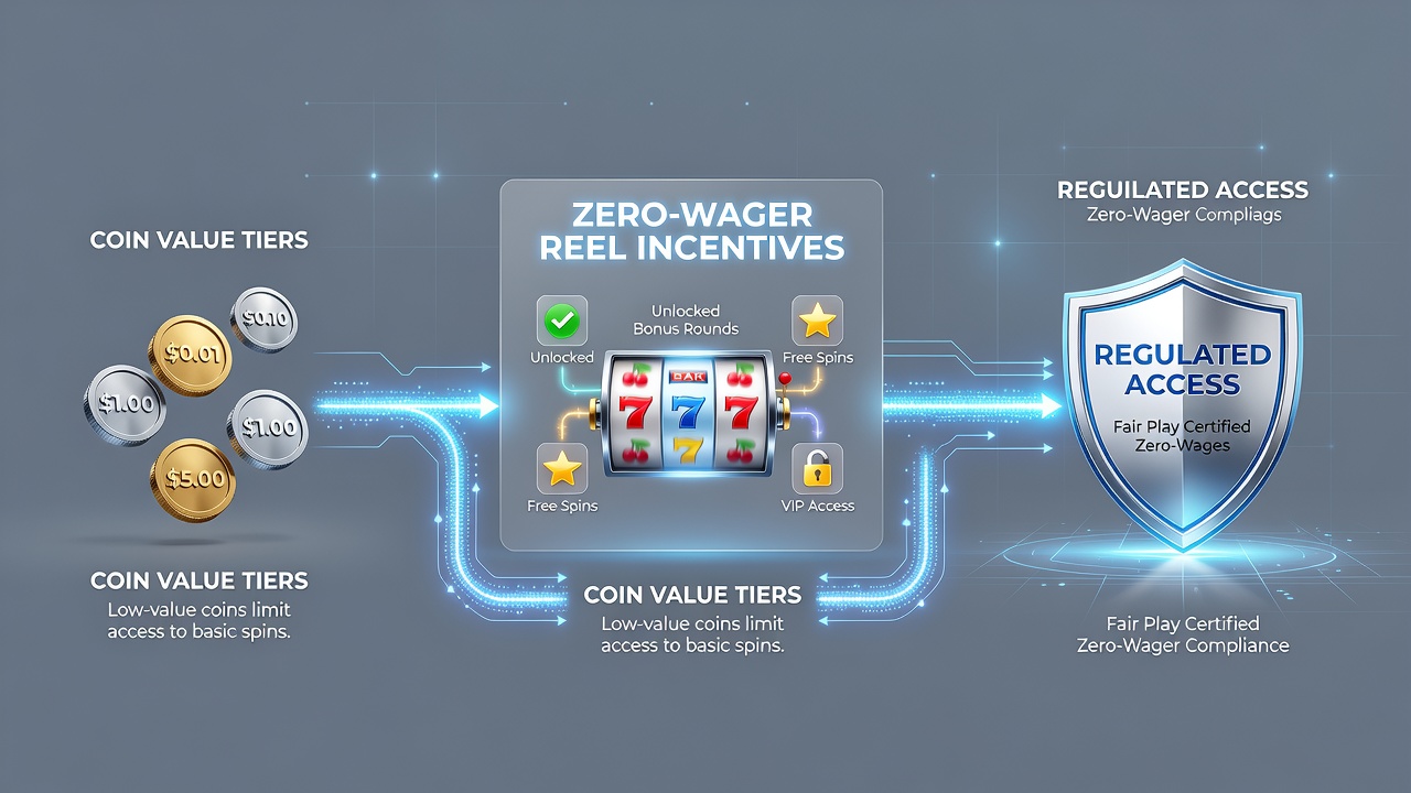 Infographic showing regulatory timelines and coin value adjustments for bonus access in September 2026